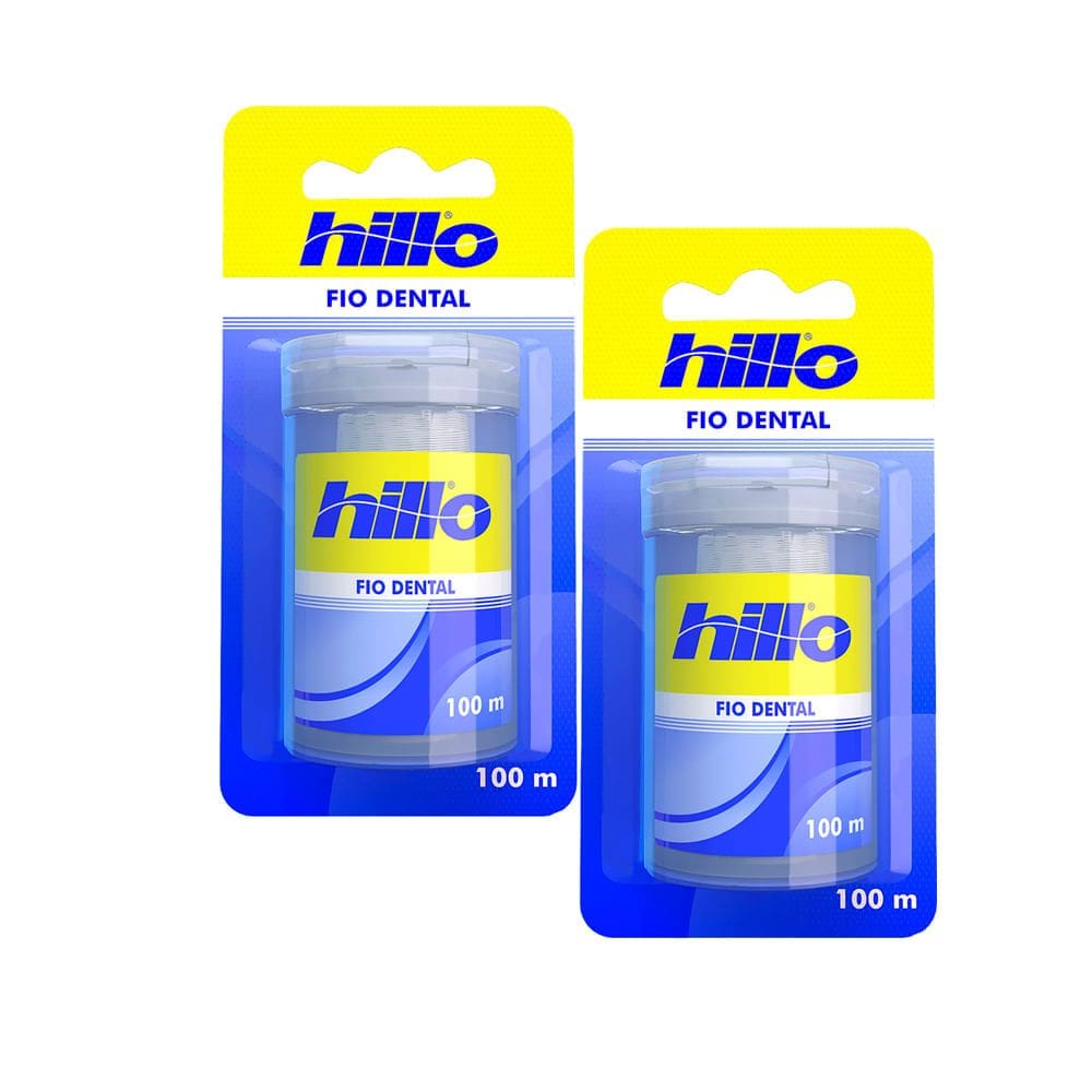 Kit 2 Fio Dental Hillo 100m