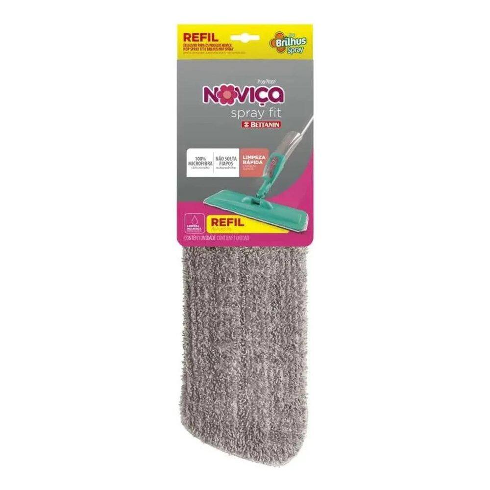2X Refil Mop Spray De Microfibra Brilhus Bettanin