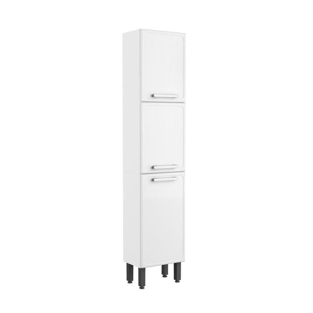 Armário Paneleiro De Aço 3 Portas Gourmet Bertolini Branco