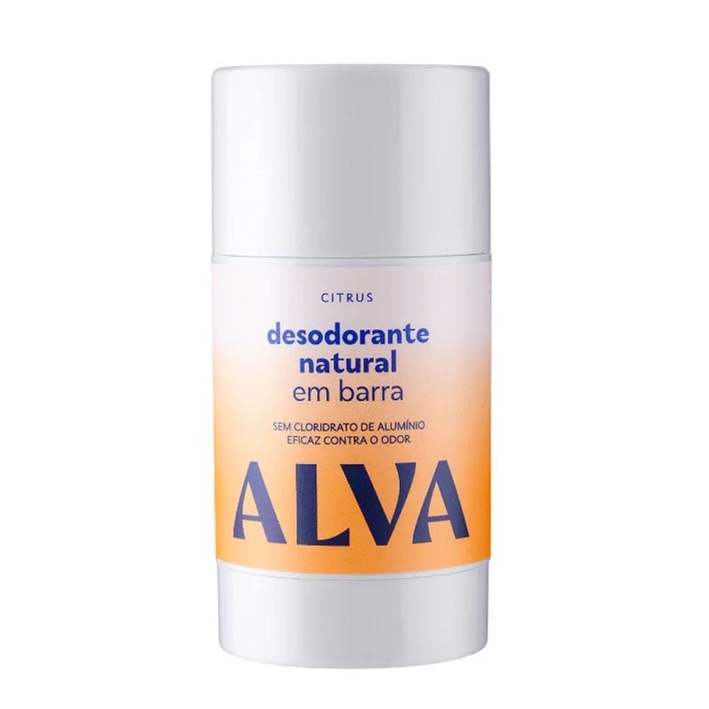 Alva Citrus Vegano - Desodorante Em Barra 55g