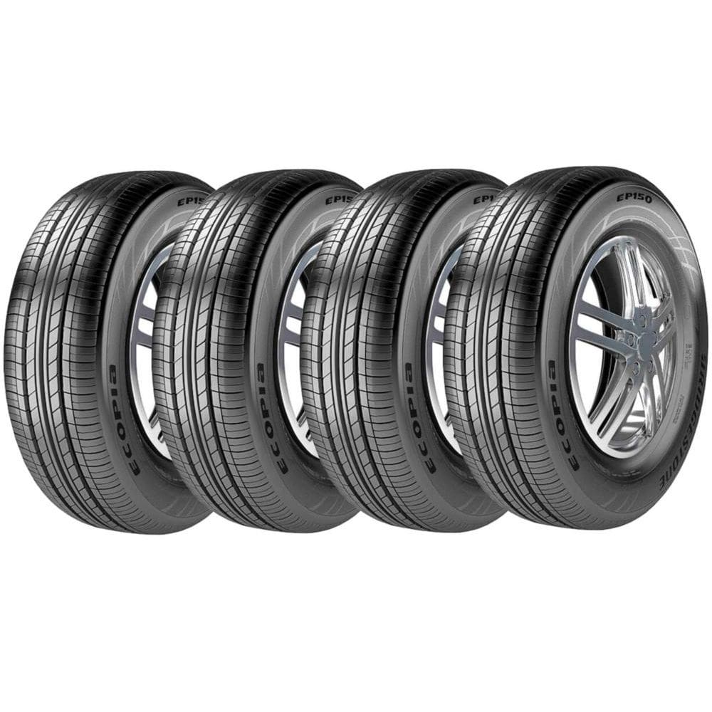 Combo 4 Pneus 195/55R15 85h Tubeless Ecopia Ep150 Bridgestone