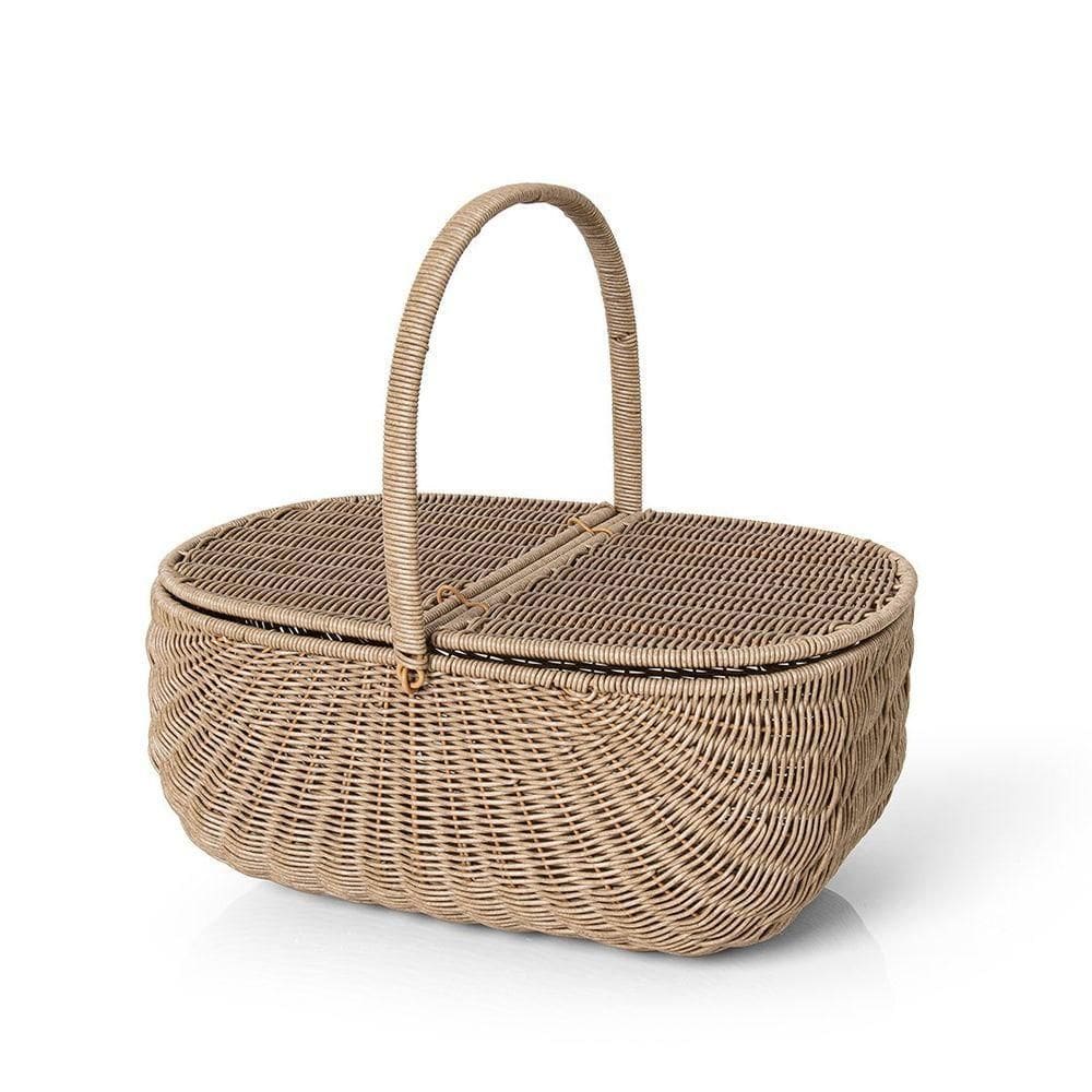 Cesta De Piquenique Copa E Cia Liam Palha