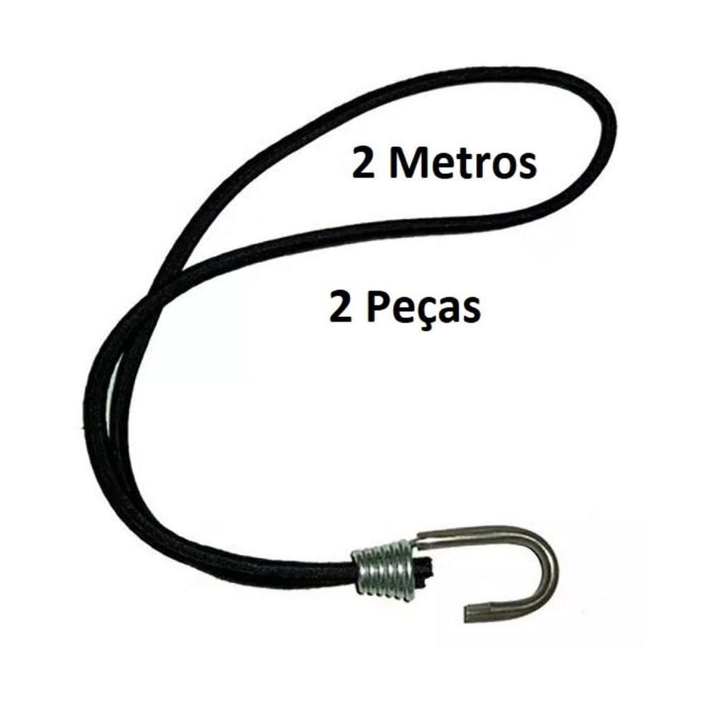 Elastico Corda 2m - Motoboy Capa Capacete - Dvsc