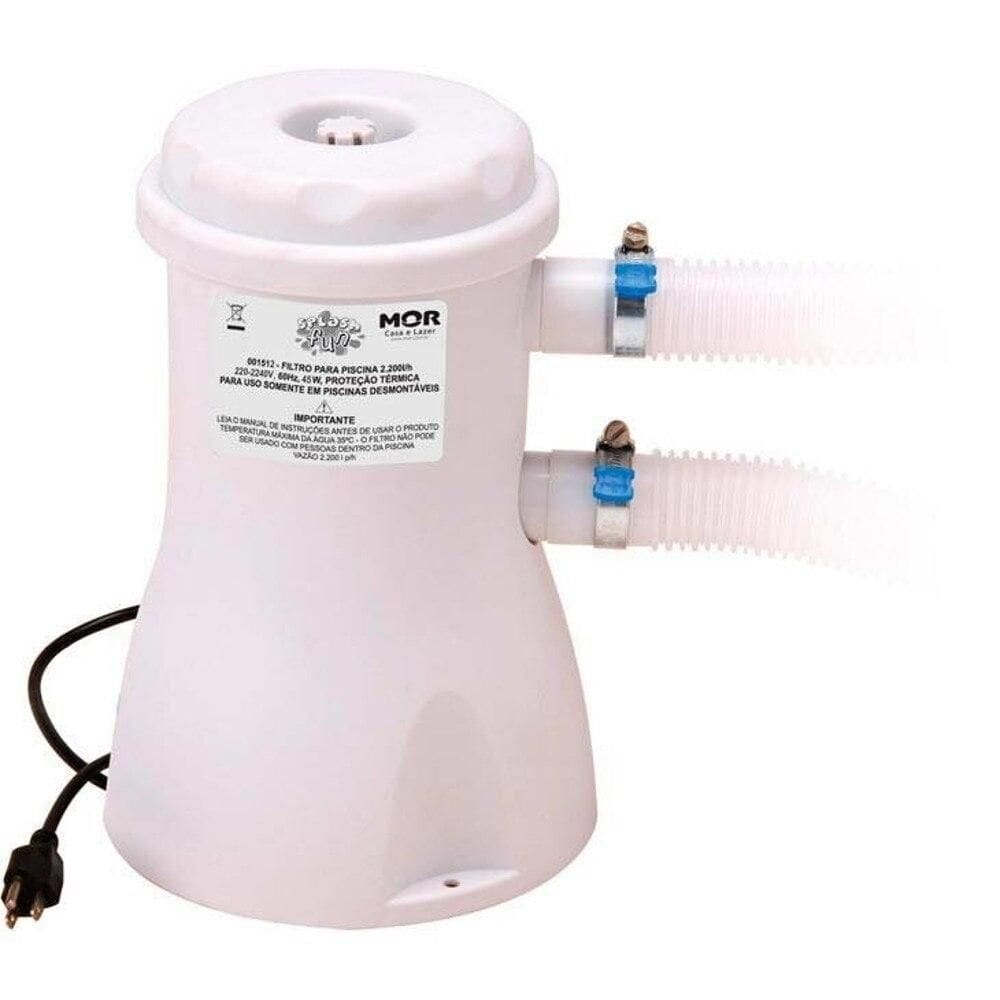Filtro para Piscina Mor Vazão 2200 Litros - 001512