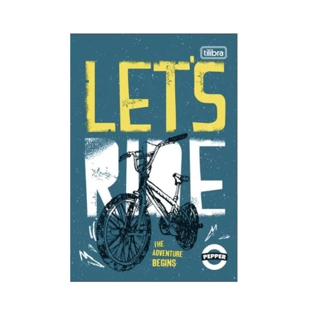 Caderno Pequeno Brochura 1/4 Pepper 80 Folhas - Tilibra