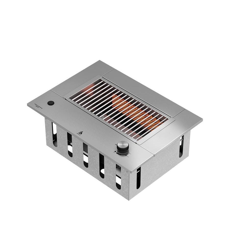 Churrasqueira A Gás Dinoxx Compactdxx300 Glp Uruguaia Inox