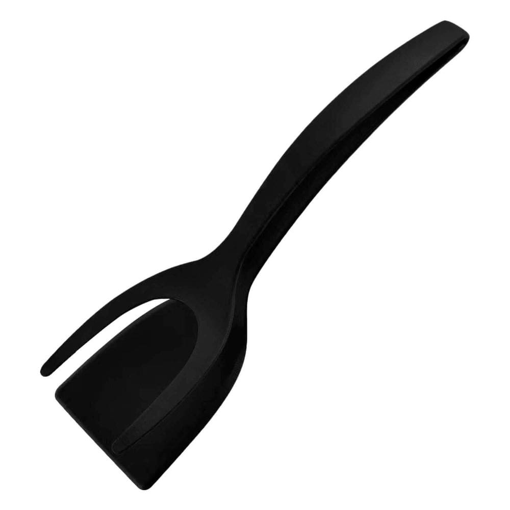 Espátula De Cozinha Pega Tudo, Segura E Vira 2 Em 1 - Preto