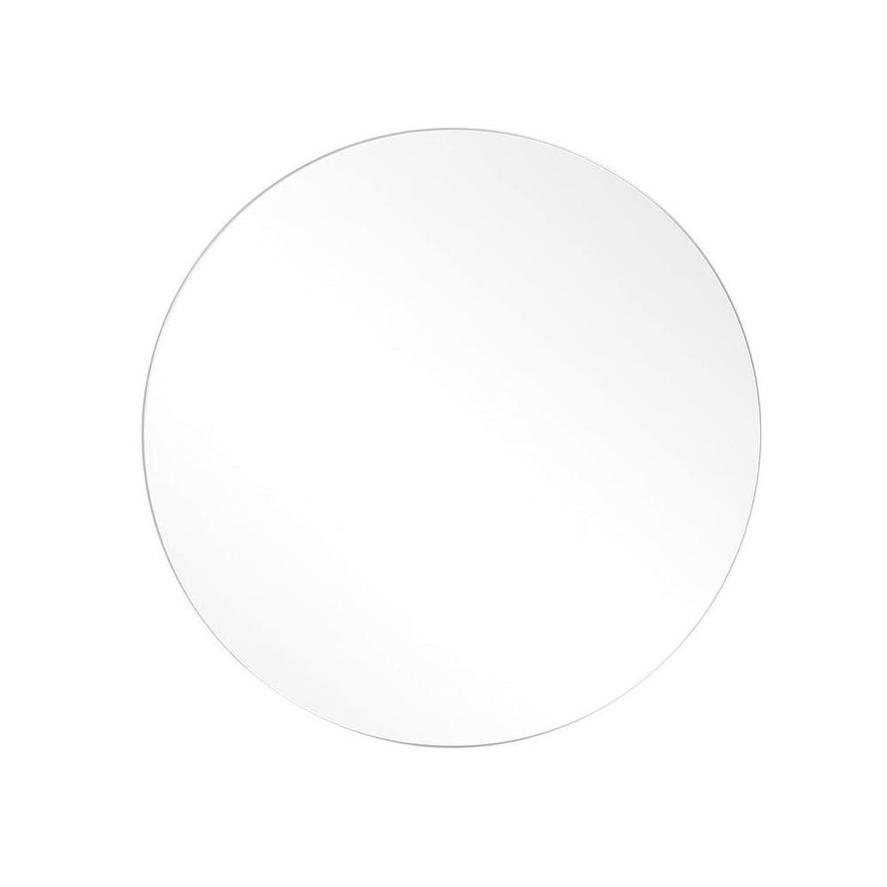 Espelho Base De Acrílico Redondo Multiuso 15Cm Decorativo Com Adesivo Dupla Face