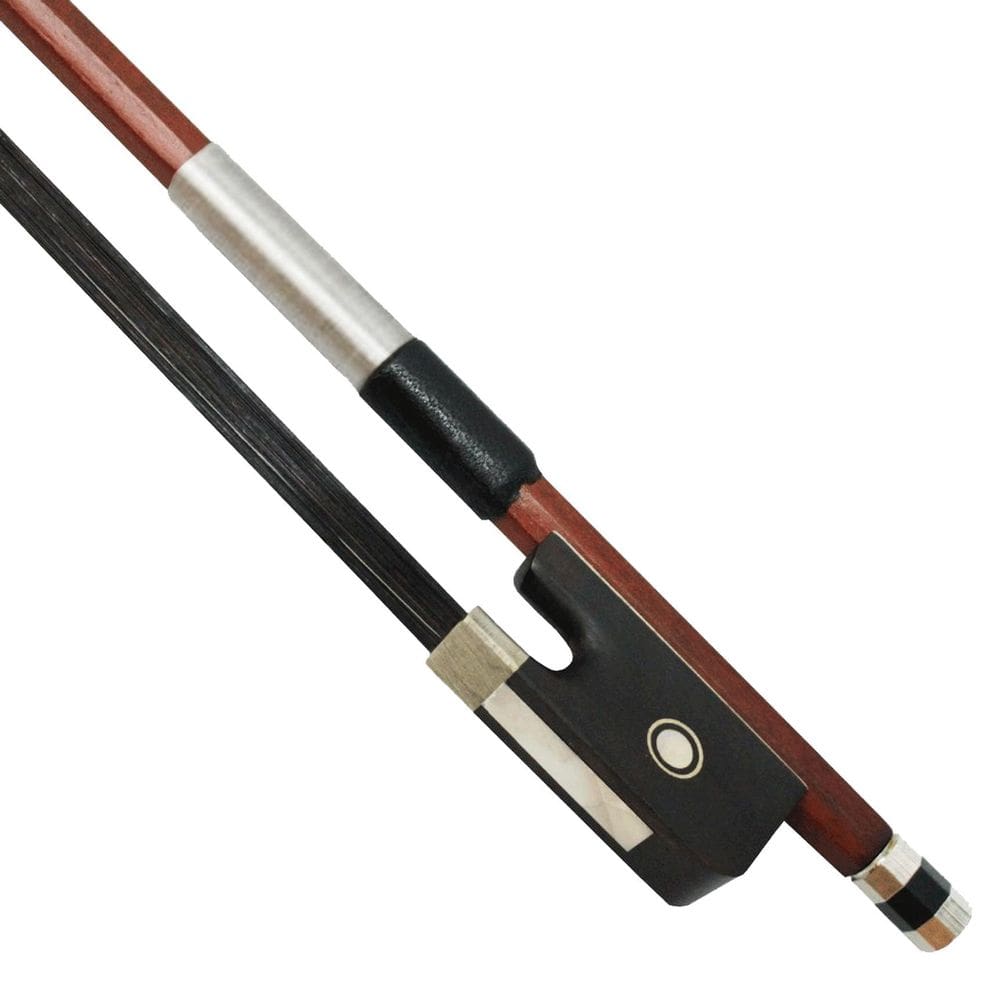 Arco Estudante Crina Preta Cromado Para Violoncelo 4/4