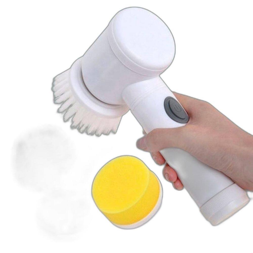 Escova Elétrica Usb Super Azulejo Microfibra 360º Ajustável