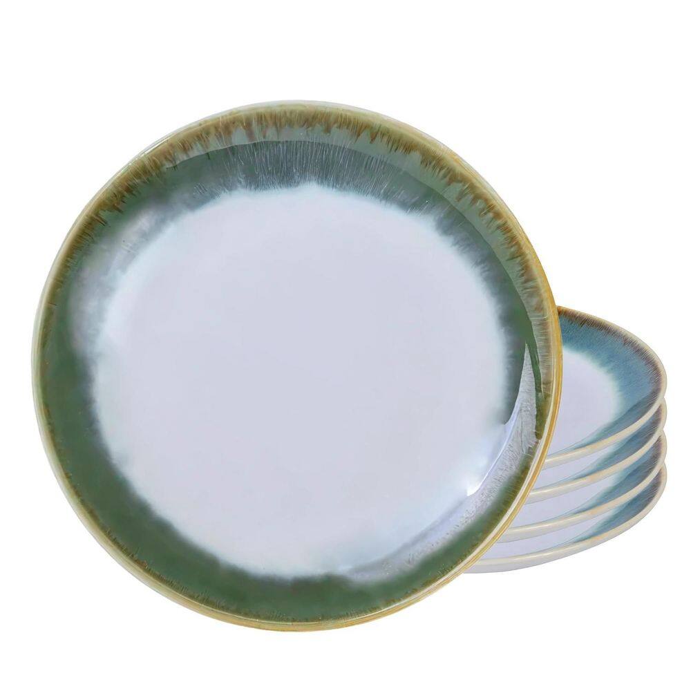 Jogo De Pratos Raso Jantar Kit 4 Peças 27Cm Le Sentier Verde