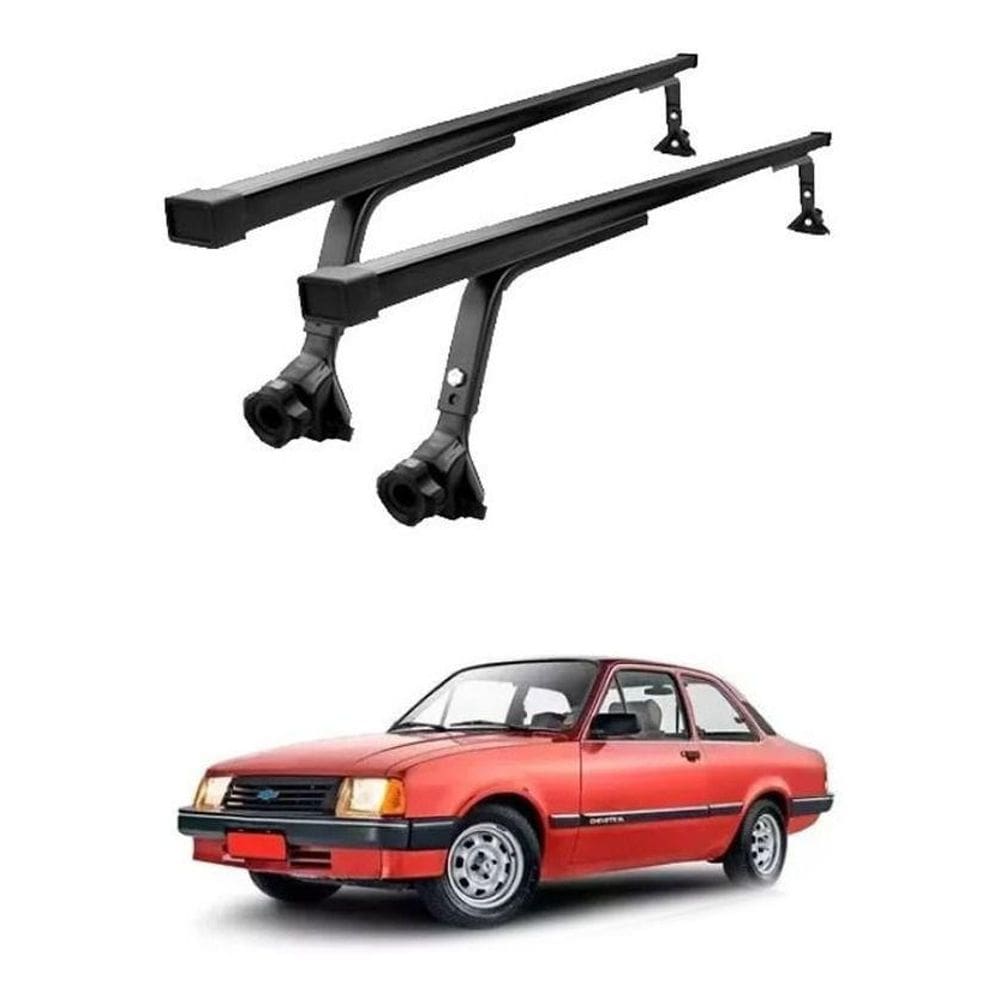 Rack De Teto Chevette Bagageiro Preto Vhip