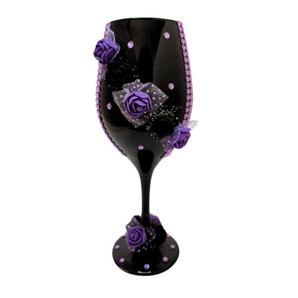 Taça Preta Pomba Gira Maria Mulambo Rosas + Presente