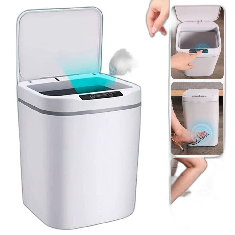 Lixeira Automática Sensor De Aproximação Recarregável
