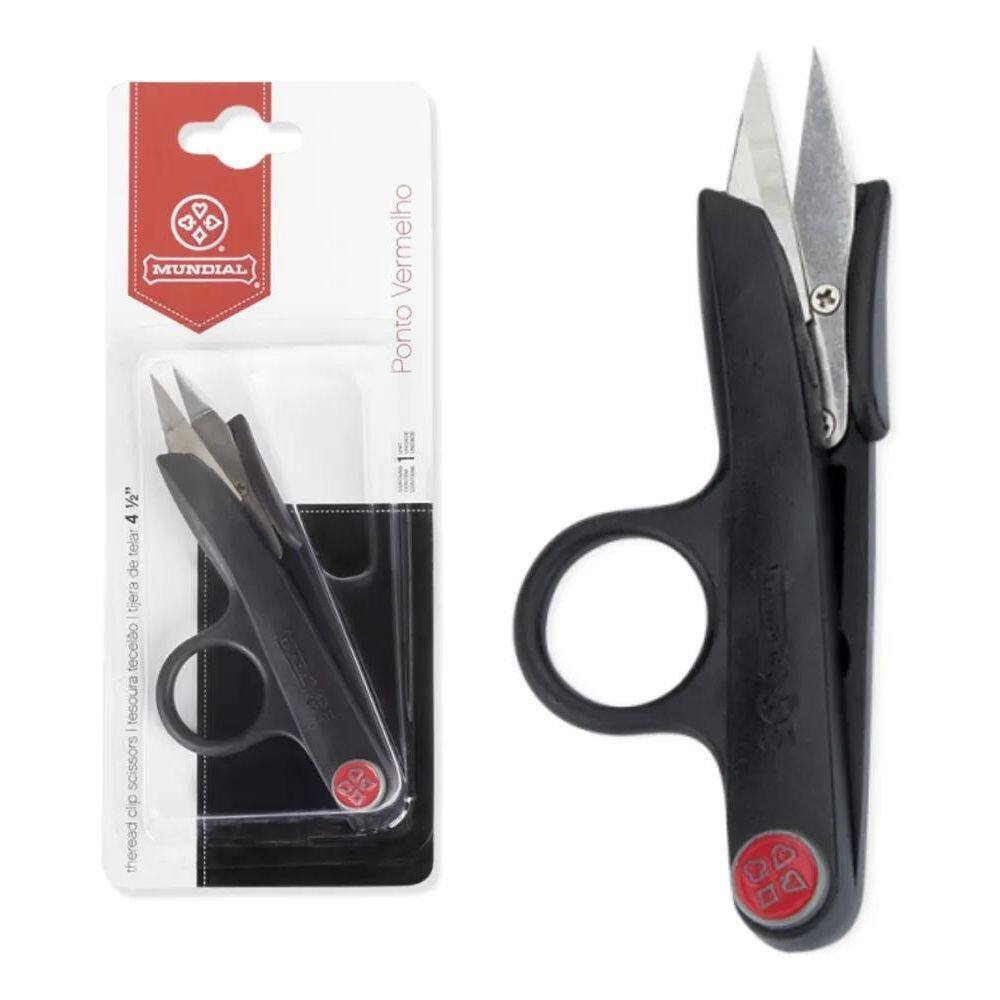 Tesoura Tecelao Ponto Vermelho Mundial 601N-4.1/2