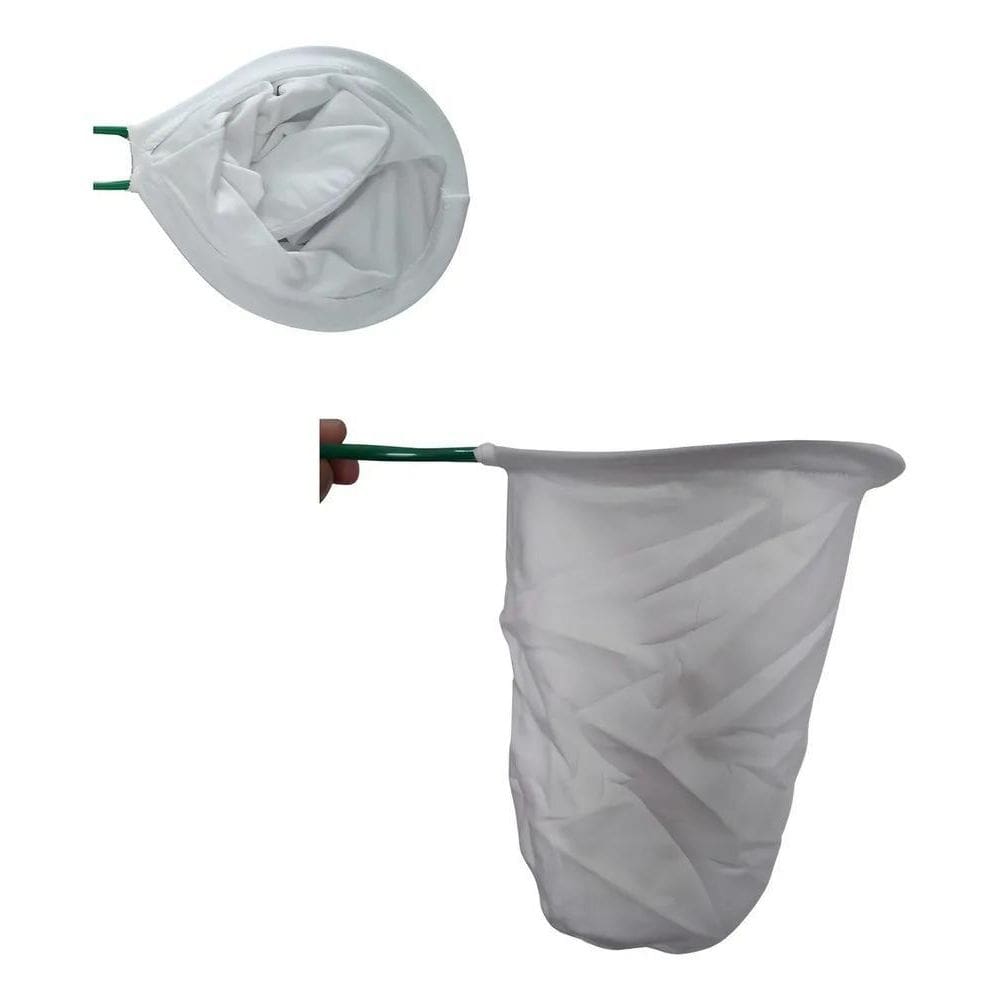 2X Filtro De Pano Coador De Café Malha Dupla Cabo Arame - Gg