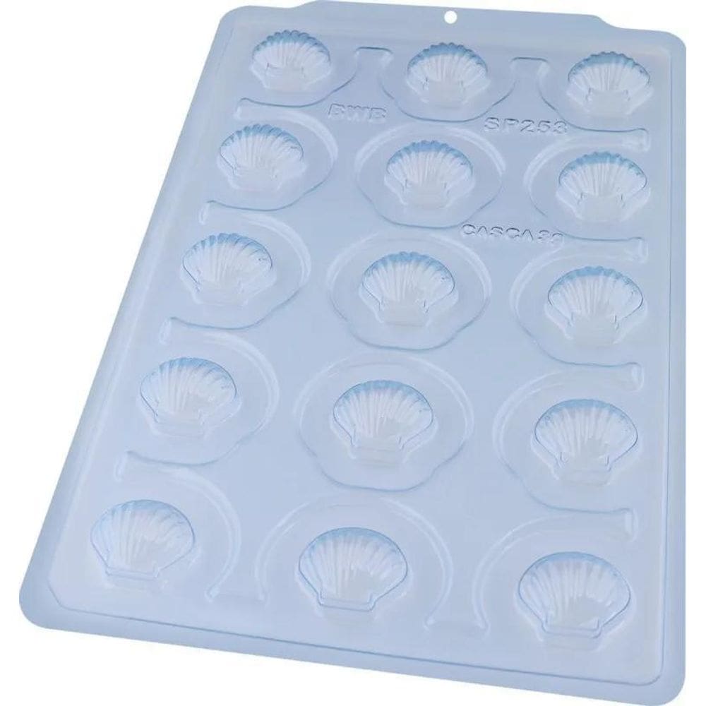 2X Forma Chocolate Silicone 3 Partes Concha Esp  3512/253  B