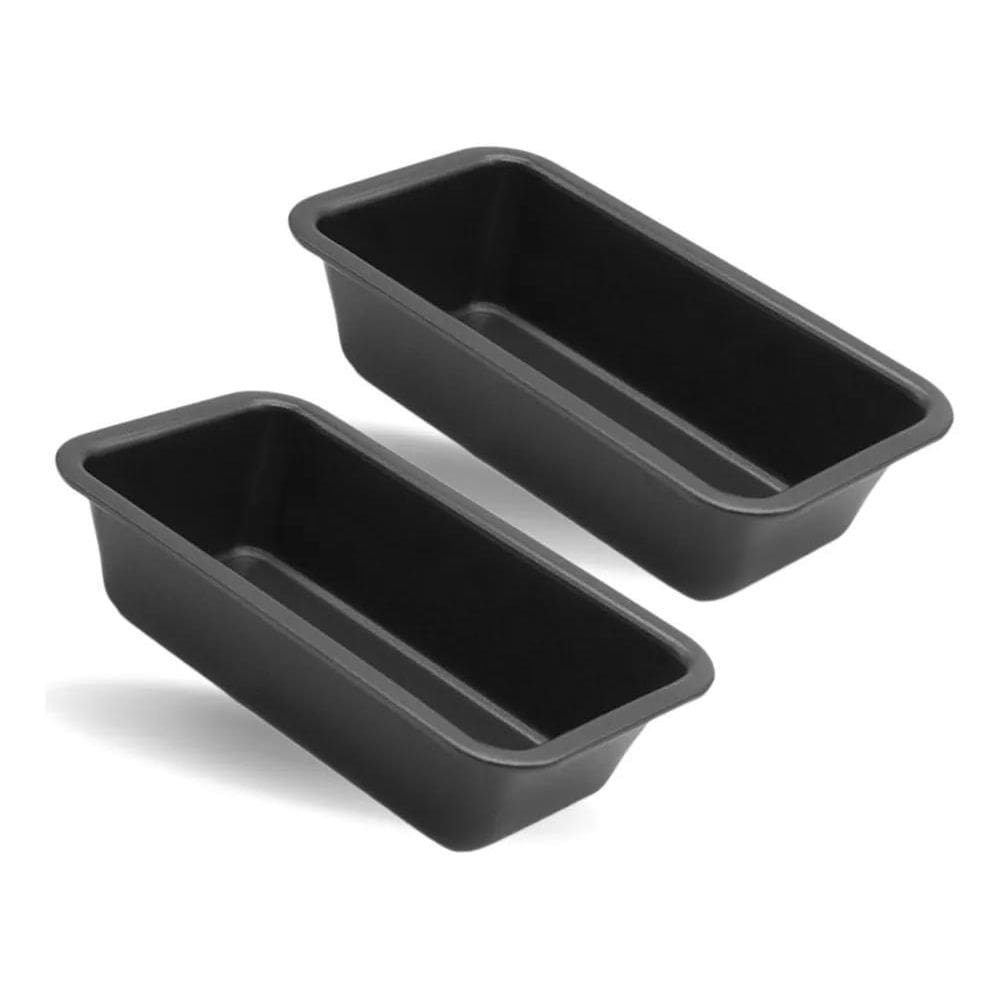 2X Kit 2 Forma De Pão Antiaderente Assadeira Bolo Inglês Gra