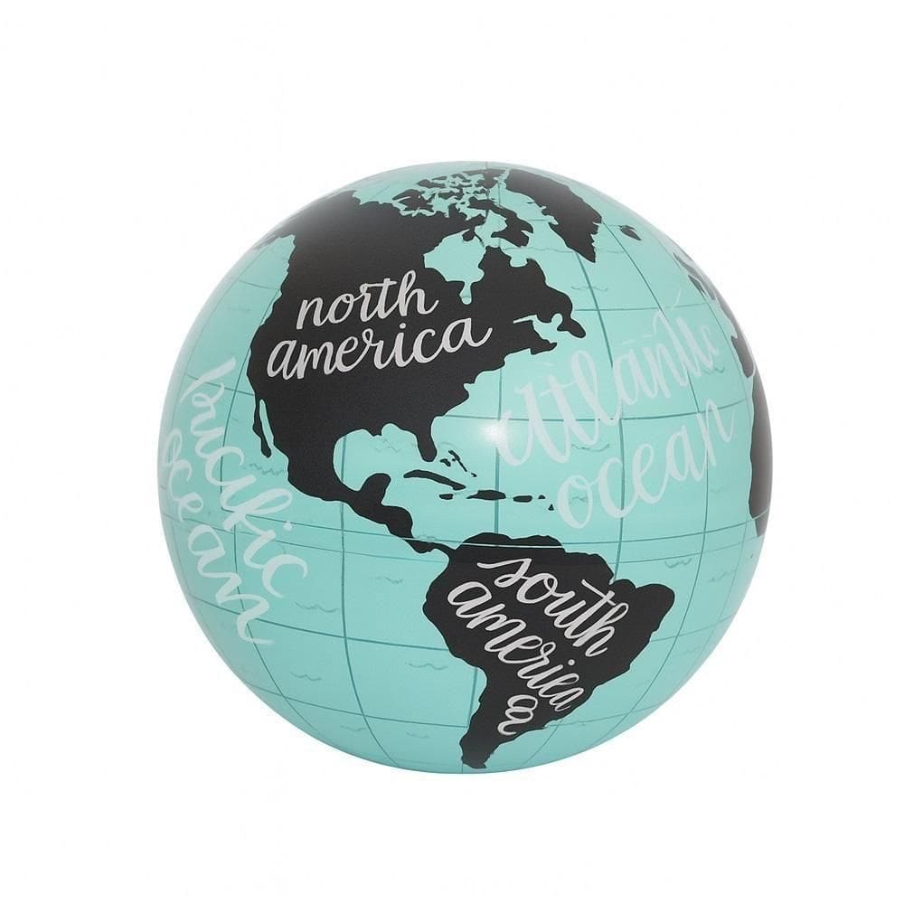 Globo Terrestre Luminaria Decorativa Mapa Mundi Iluminacao Led E Movimento Automatico Escritorio Quarto Sala Vintage Ver
