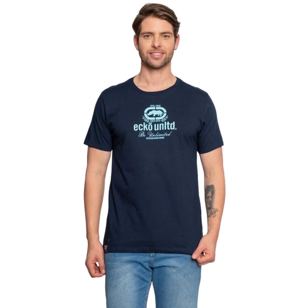 Camiseta Ecko Masculina Jk Ek533
