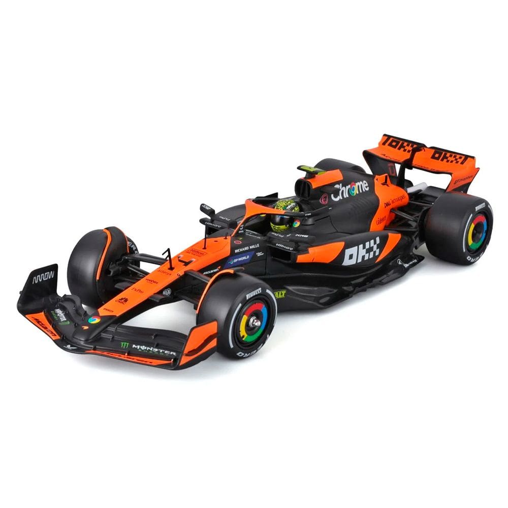 Miniatura F1 24 McLaren MCL38 Norris C/ Piloto 1:43 Bburago