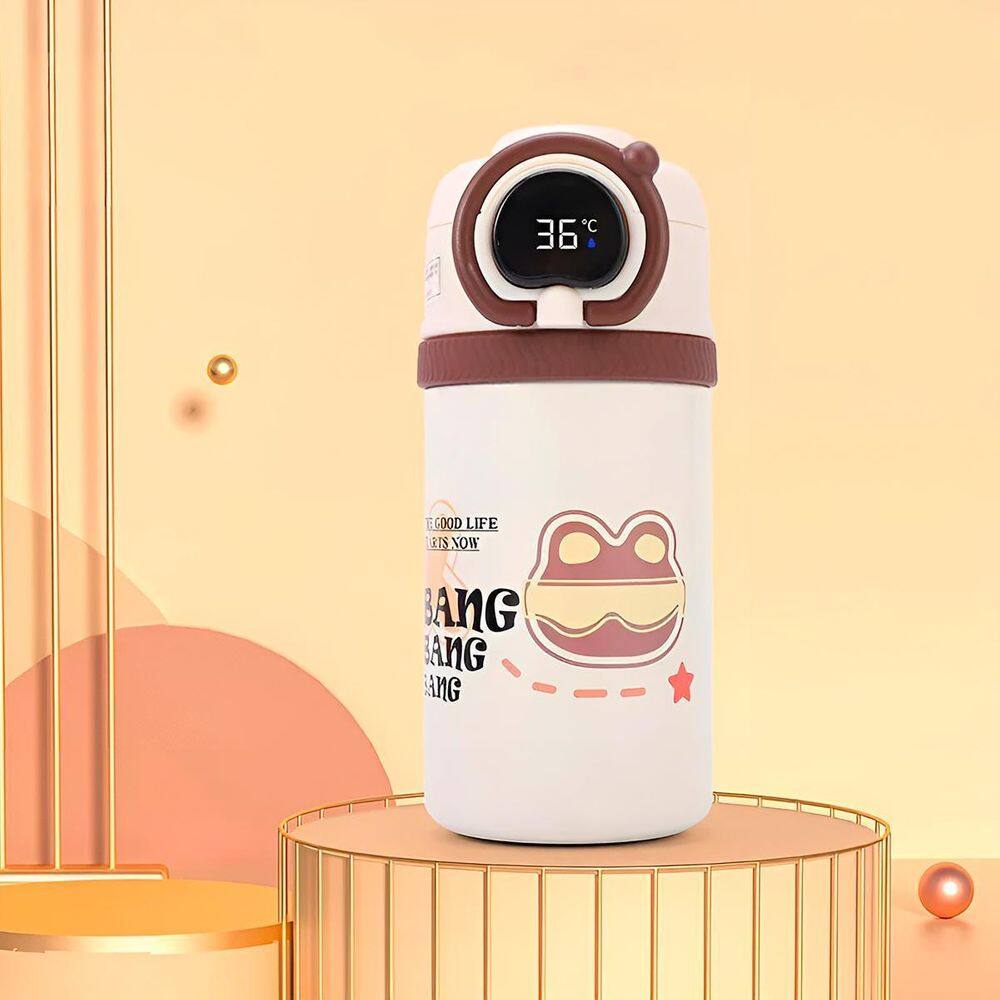 Garrafa Térmica Infantil 550Ml Tela Digital Termômetro