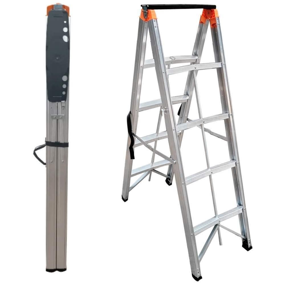 Escada Dobrável Palito Alumínio 4 Degraus N24035517 Conthey