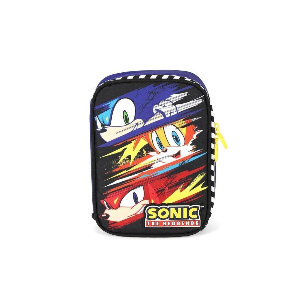 Estojo Box Juvenil Médio 100 Pens Sonic Luxcel