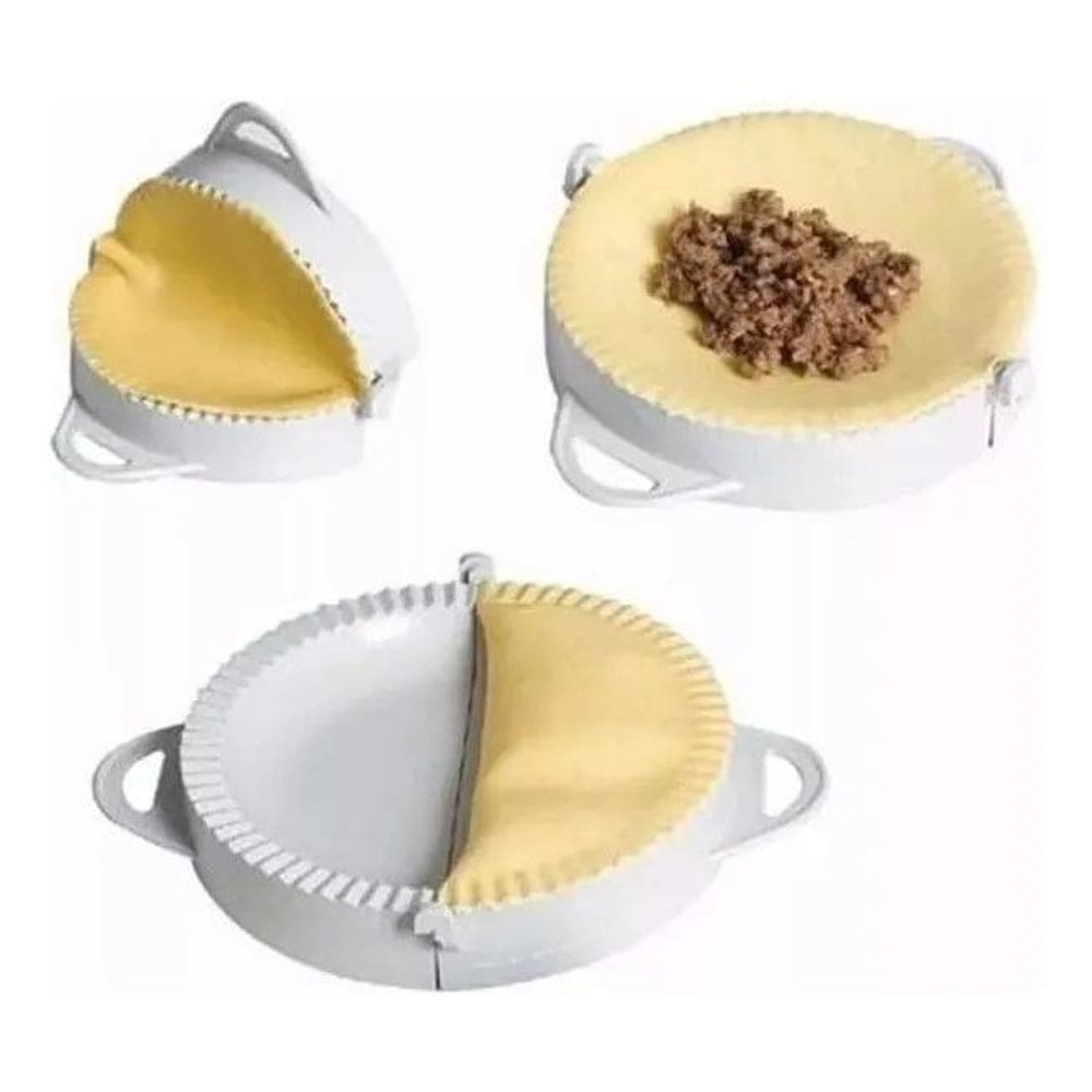 2X Forma Para Pastel Fogaça Salgados Risole Ravióli 5 Tamanh