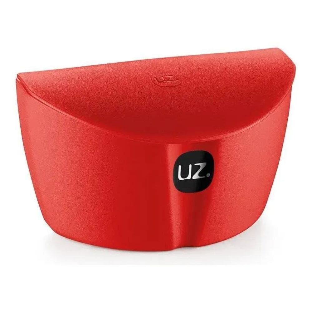 2X Saleiro De Cozinha Com Tampa Plástico 500Ml Vermelho