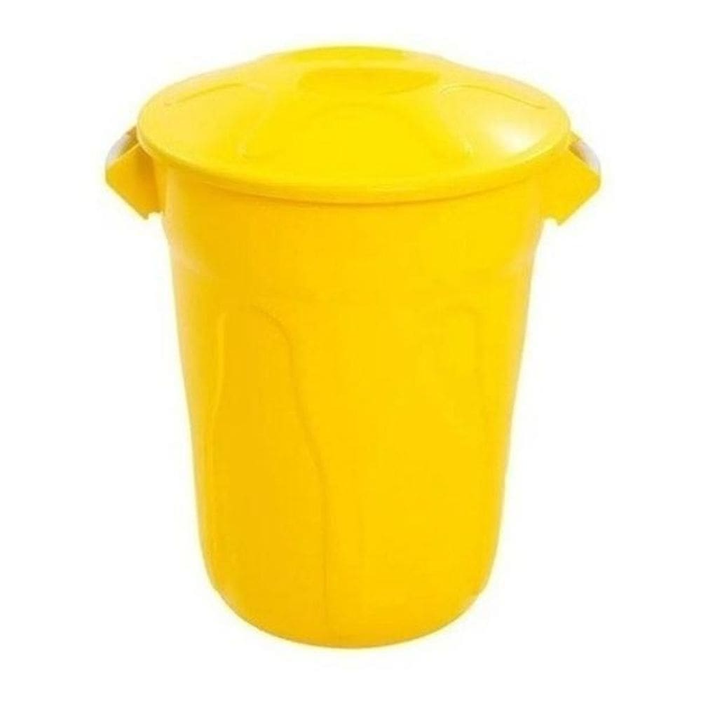 Cesto Plástico 40L Com Tampa  Cr40