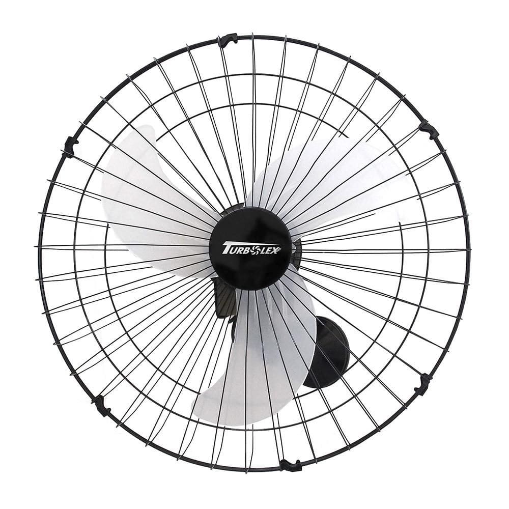 Ventilador de Parede 60 cm Preto Vitalex Bivolt Oscilante GA-40