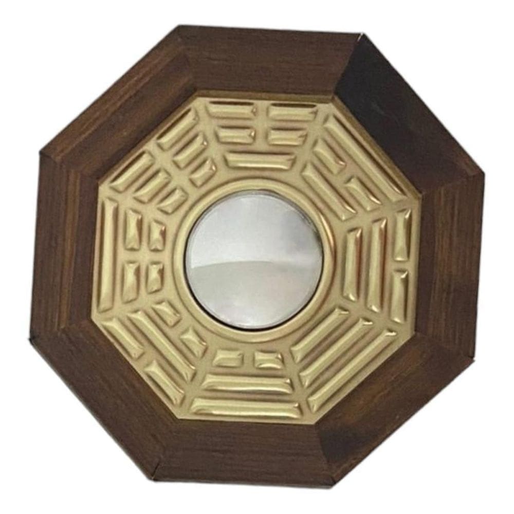 Baguá Céu Anterior Ou Posterior Madeira - Escolha A Cor