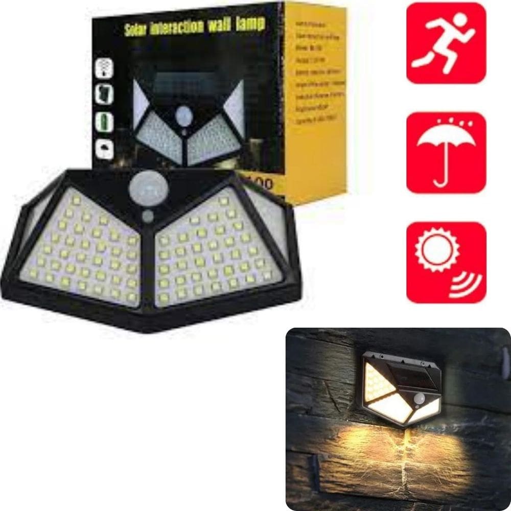 Luz Solar Externa Fácil Instalação