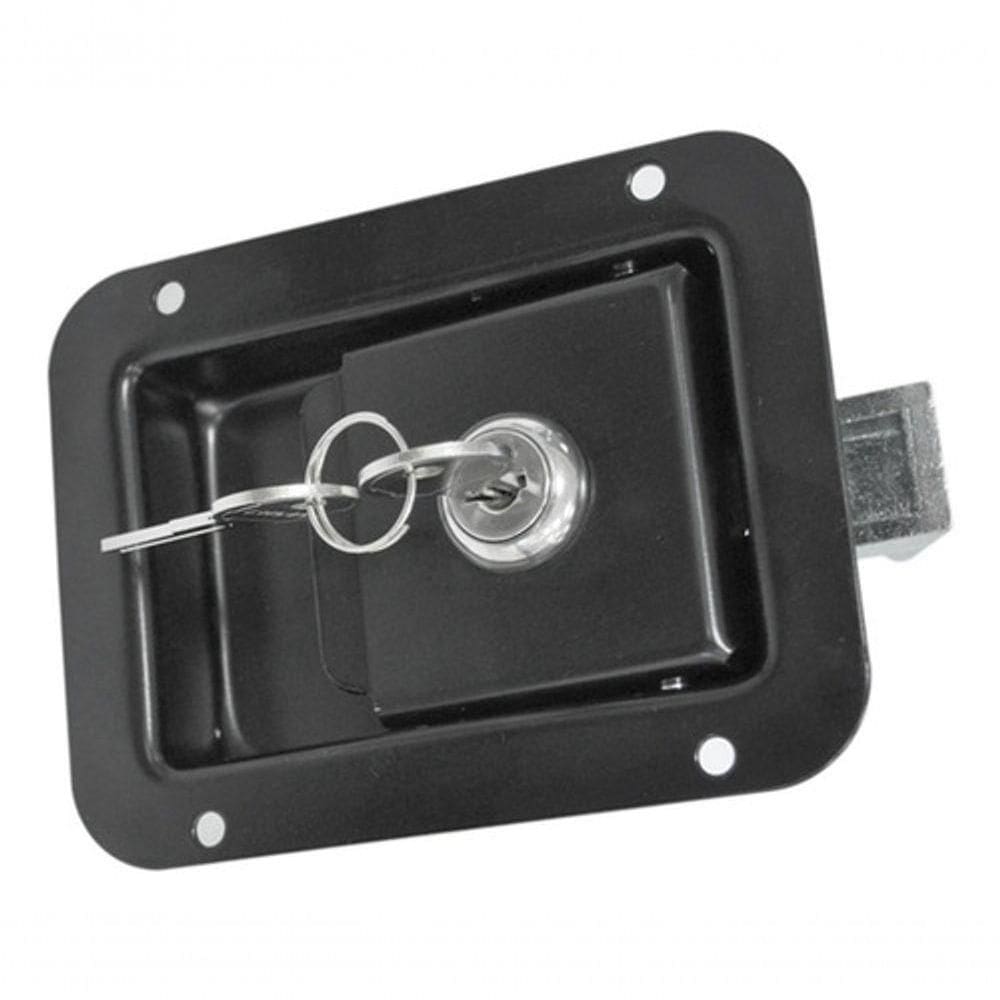 Maçaneta Externa Pequena Linha Agrícola Baús Uso Geral Preta [f103]