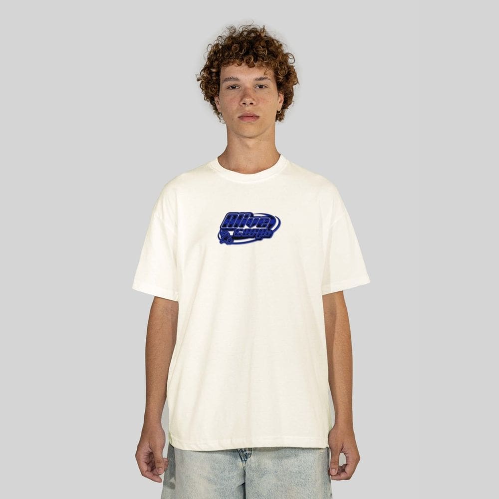Camiseta Alive Clássica Stars Off White