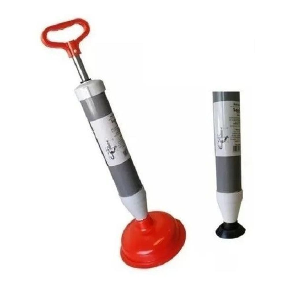 2X Desentupidor De Pias Vasos Sanitários Vácuo - Super