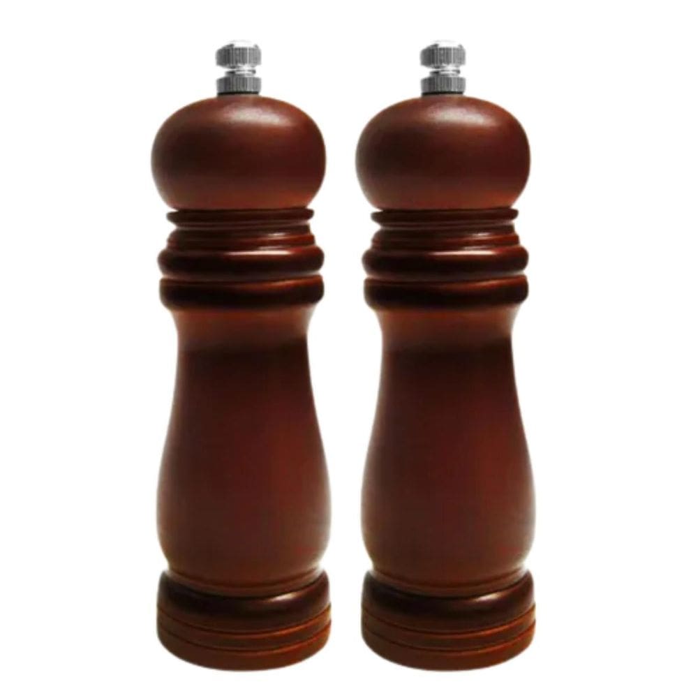 Kit 2Un Moedor De Pimenta E Tempero Saleiro Manual