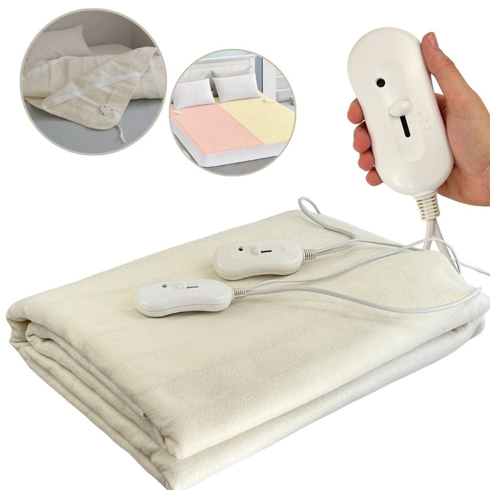 Lençol Térmico Casal 160x140cm 3 Ajustes de Temperatura Elétrico Importway Iwlt002
