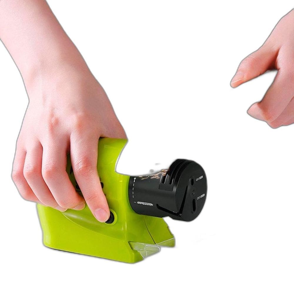 Afiador Elétrico Portátil Ideal Afiar Facas Tesouras E