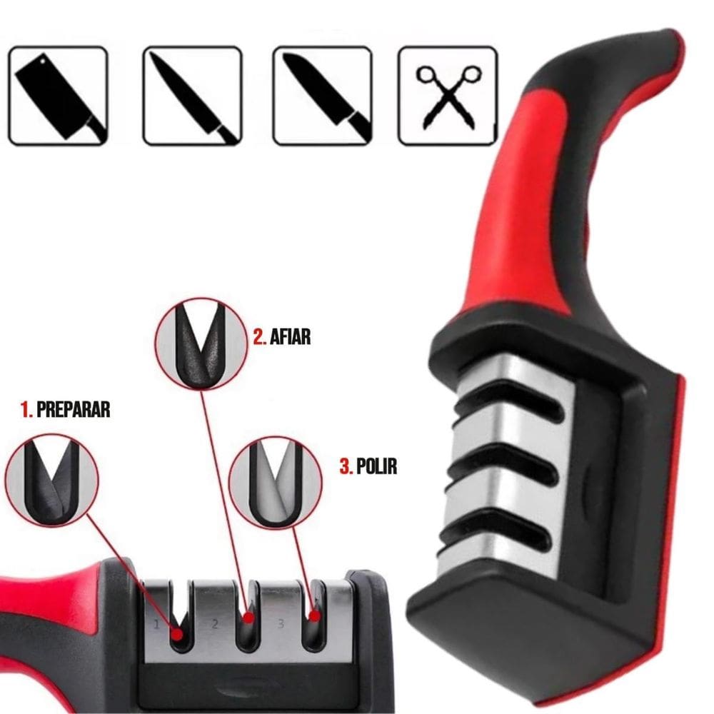 Amolador Facas Premium Desempenho Top