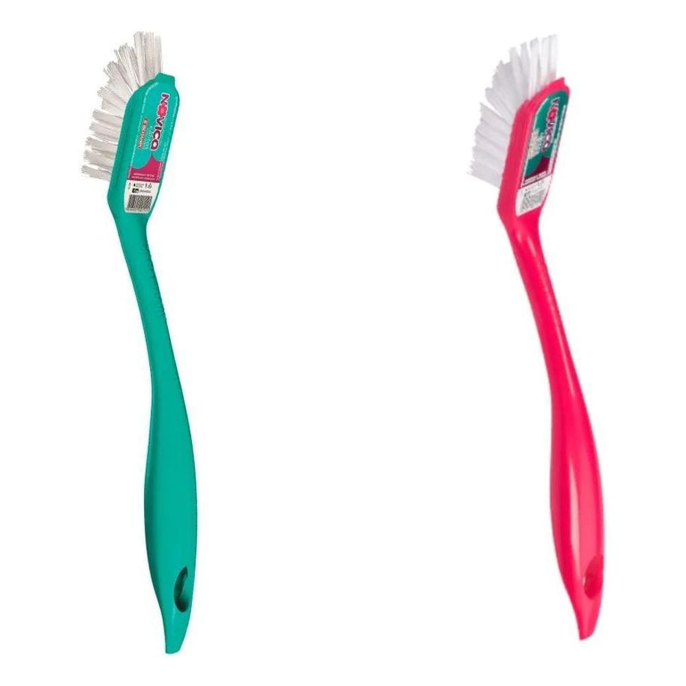 2X Kit C/2 Escovas Multiuso Rec Rec Noviça  C/ Pro