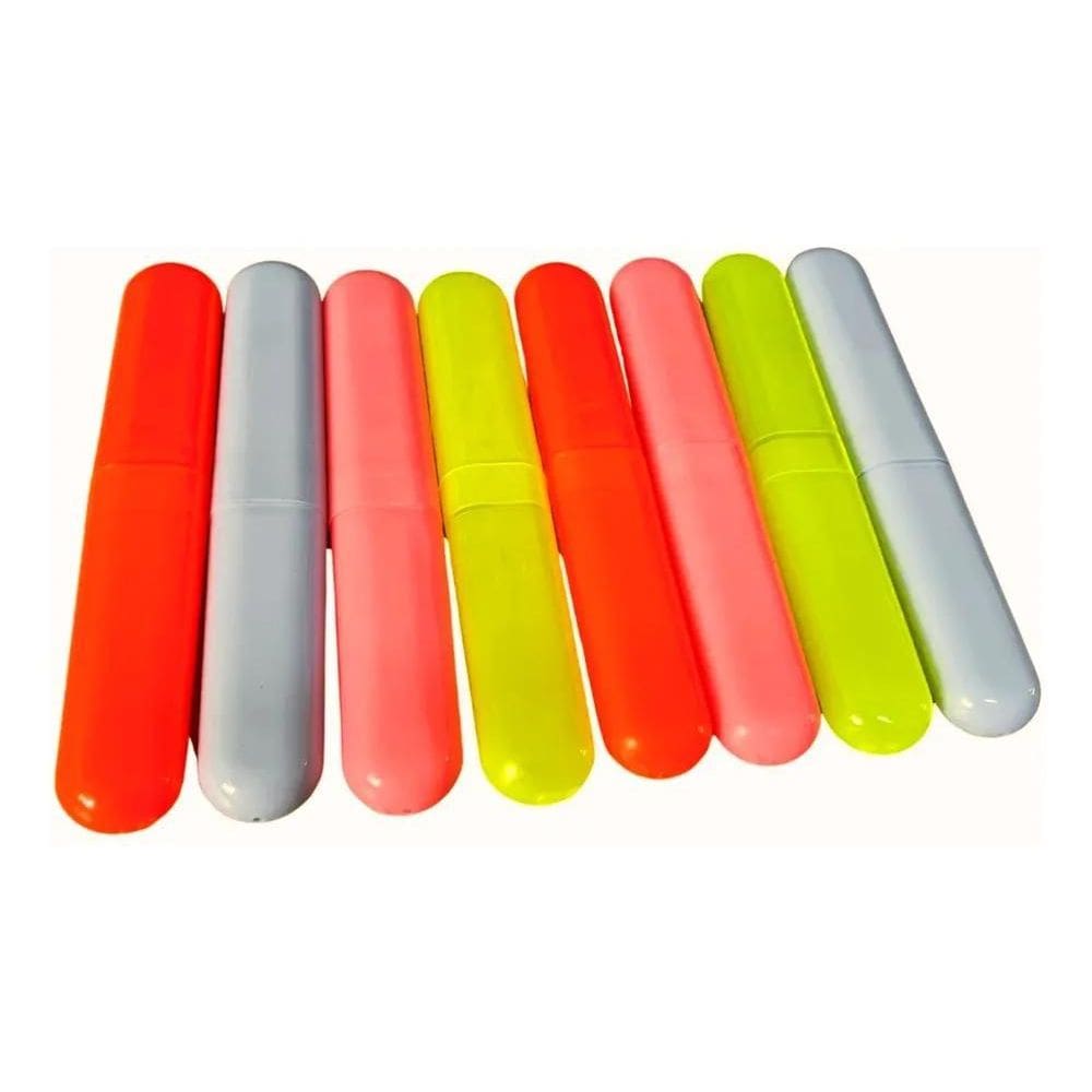 2X 10 Porta Escova De Dente Para Viagem Portátil