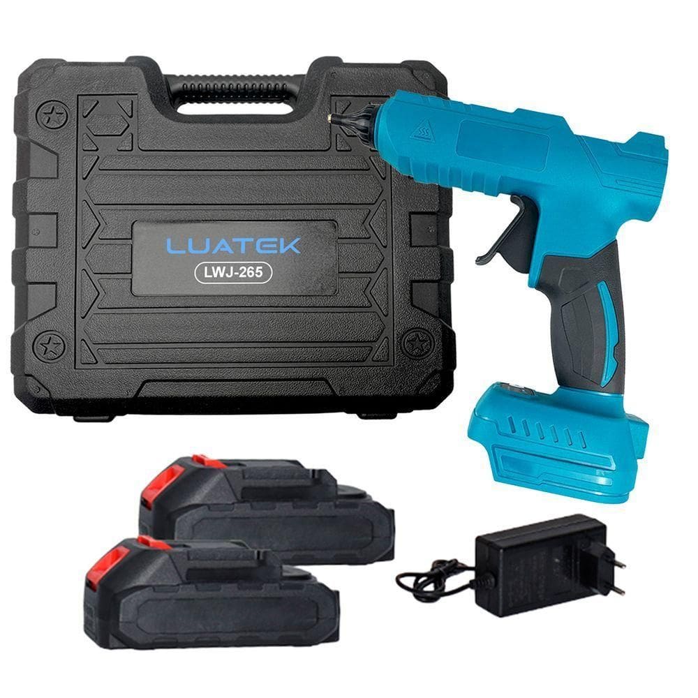 Pistola Profissional De Cola Quente Profissional Luatek + 6 Bastões