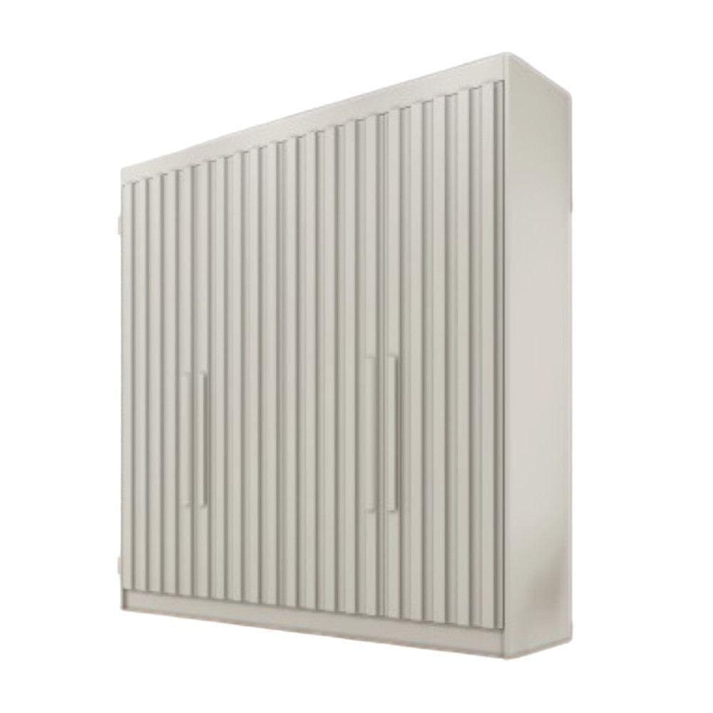 Guarda Roupa 4 Portas Potente 100% Mdf Móveis Europa Off White