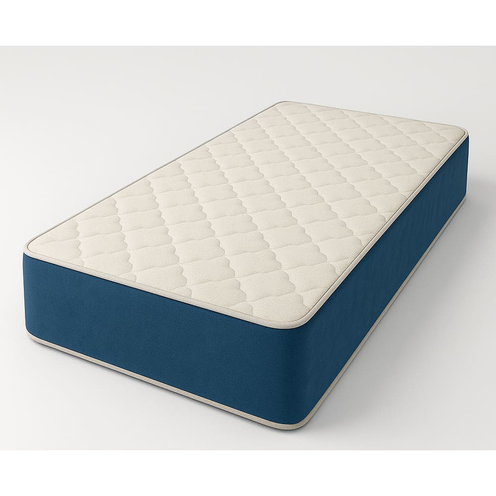 Colchão D33 78x188x14 - Lateral Azul PREMIUM