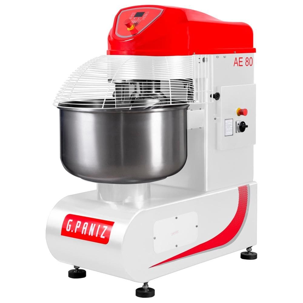 Amassadeira Espiral Epóxi Gpaniz 80kg 2 Velocidades Trifásico 220V AE 80 G2