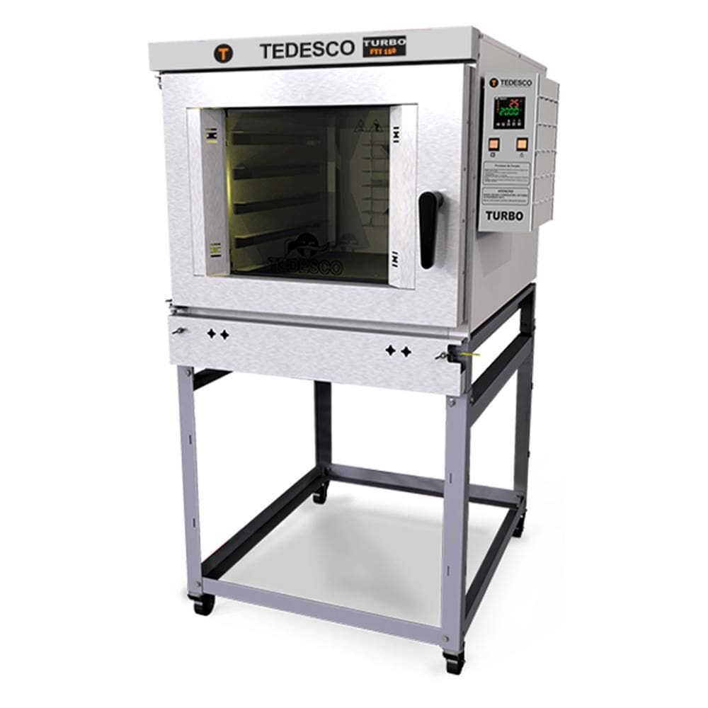 Forno Turbo Elétrico Tedesco 5 Esteiras Monofásico 220V FTT-150E