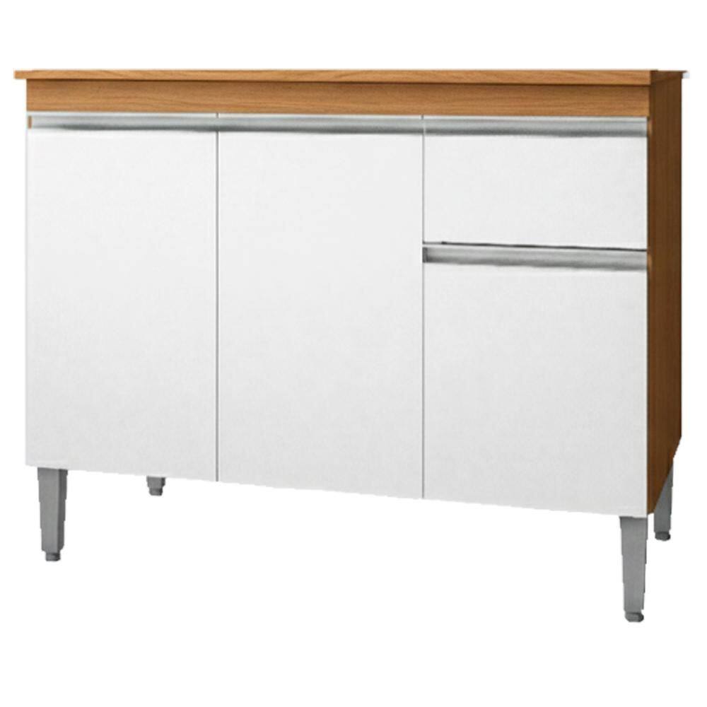 Balcao Com Tampo 100 cm Tatiane REAJL Moveis