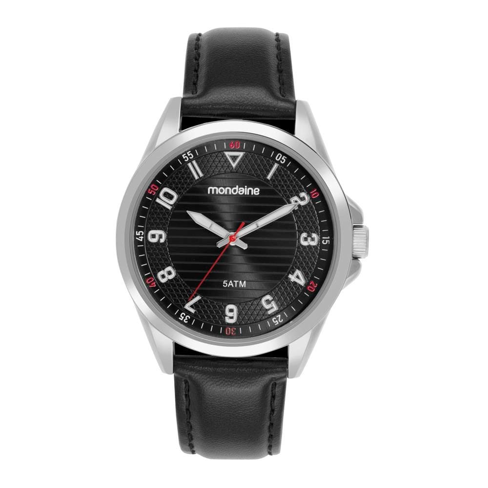 Relogio Mondaine Masculino Ref: 83527g0mvnh3 Casual Prateado